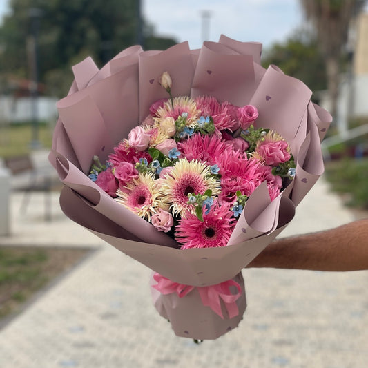 זר מיוחד המורכב מגרברות